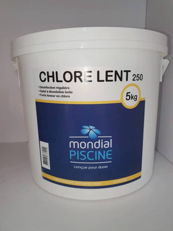 Chlore lent galets 250 g - 5 kg